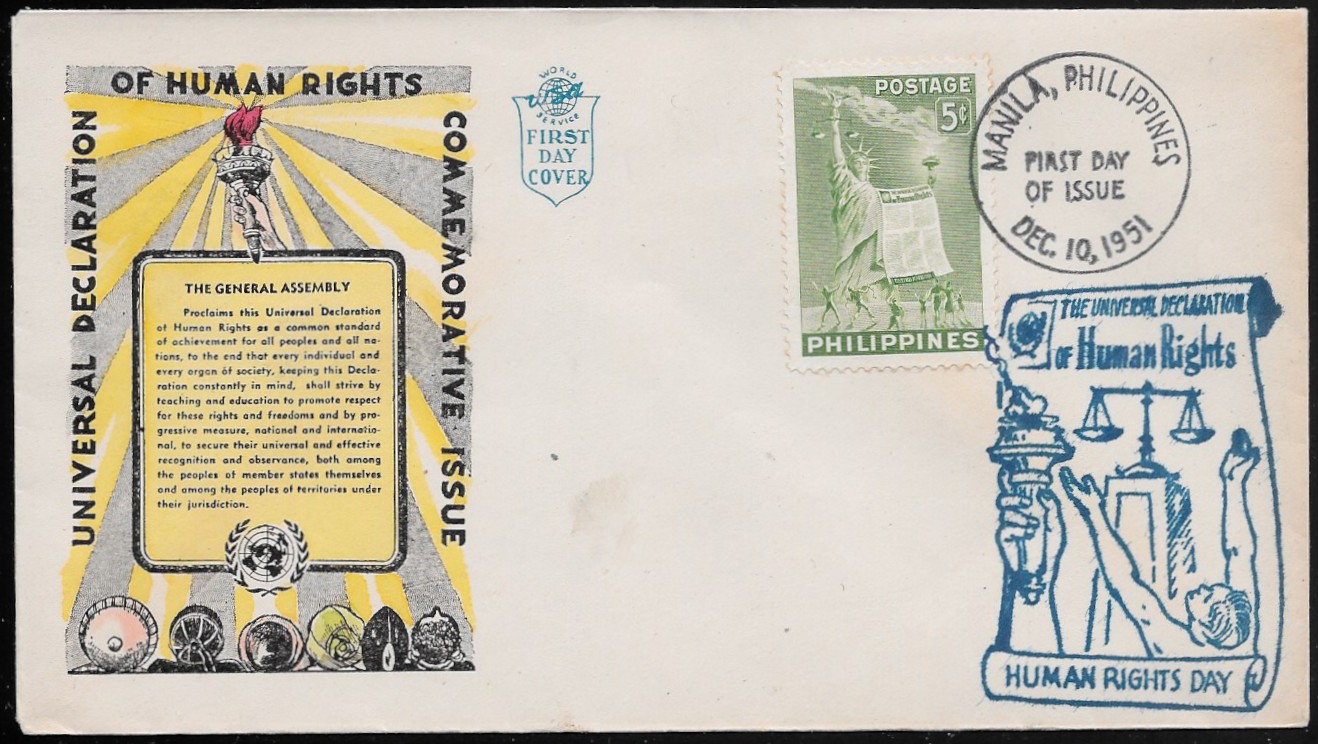Philippines 1951 First Day Cover 